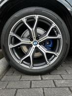BMW 741M OEM velgen 21 inch met banden, Autos : Pièces & Accessoires, Pneus & Jantes, 21 pouces, Pneus et Jantes, Pneus été, Enlèvement