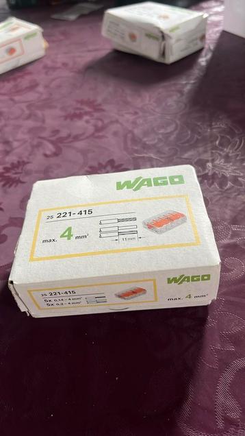 Wago 5 entrées pour files souple beschikbaar voor biedingen