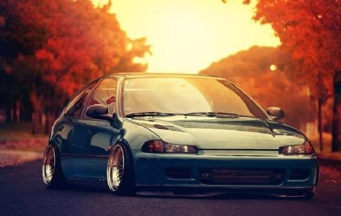 Honda Civic/CRX 1987-2000 pasklare luchtvering, Auto diversen, Tuning en Styling, Ophalen of Verzenden