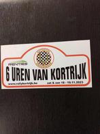 Sticker 6 uren van Kortrijk 2023, Enlèvement ou Envoi