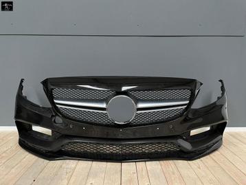 Mercedes C Klasse 63 AMG W205 voorbumper Carbon lip