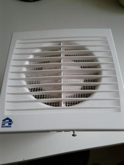 Extracteur / VMC Renson Greenwave 9101 Ø100mm, Doe-het-zelf en Bouw, Ventilatie en Afzuiging, Gebruikt, Afzuiger, Ophalen of Verzenden