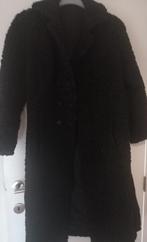 Pelzen mantel VINTAGE!! Mèt bijpassende hoed, Kleding | Dames, Zwart, Maat 42/44 (L), Zo goed als nieuw, Ophalen