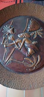 Assiette  décorative cuivre, Ophalen, Koper