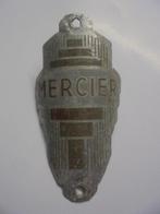 oude fietsplaat mercier balhoofdplaatje kopmerk, Ophalen of Verzenden