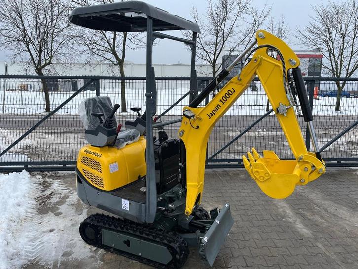 Gunter Grossmann & Kubota Japan 1000 Y MiniGraver Graafmchin, Zakelijke goederen, Machines en Bouw | Onderdelen, Ophalen of Verzenden