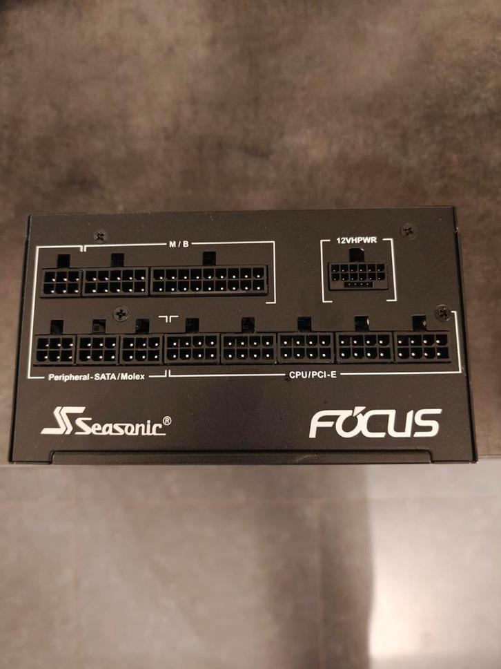 Seasonic focus GX 1000w, Computers en Software, Interne voedingen, Zo goed als nieuw, Ophalen of Verzenden