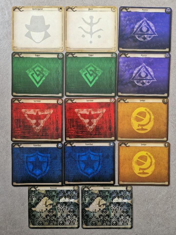 Arkham Horror Separators FFG Invocation 2018 LCG  dividers, Hobby en Vrije tijd, Gezelschapsspellen | Kaartspellen, Nieuw, Ophalen of Verzenden