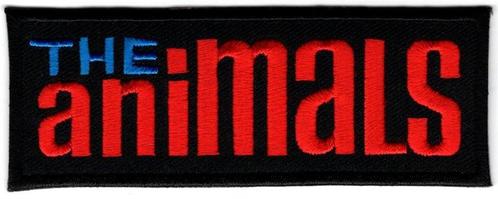 The Animals stoffen opstrijk patch embleem, Verzamelen, Muziek, Artiesten en Beroemdheden, Nieuw, Kleding, Verzenden