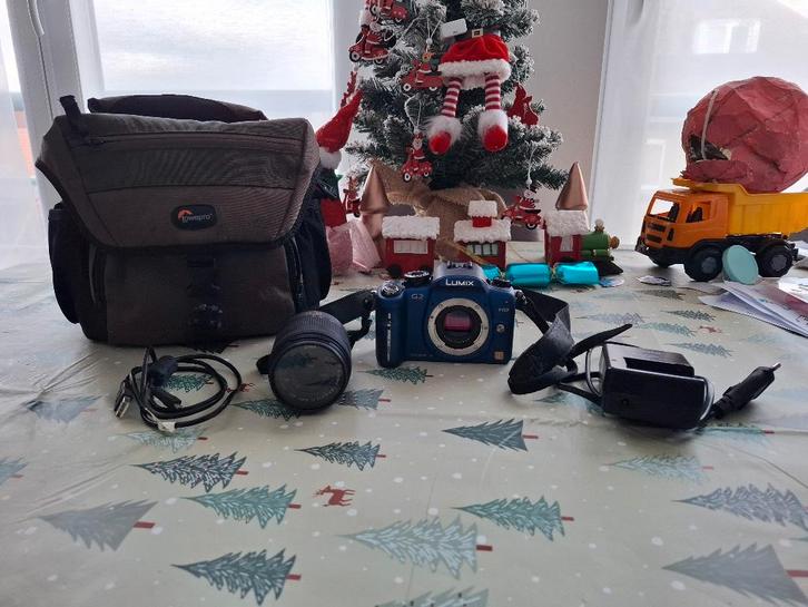 Panasonic Lumix DMC-G2 + Panasonic 14-42 mm hybride lens, Audio, Tv en Foto, Fotocamera's Digitaal, Zo goed als nieuw, Compact
