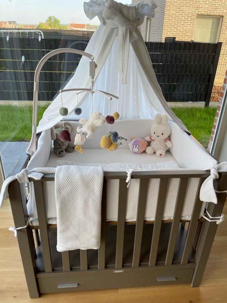 Park Bopita met bijhorend textiel van Les Rêves d'Anaïs, Kinderen en Baby's, Babyparken, Gebruikt, Rechthoekig, In hoogte verstelbaar