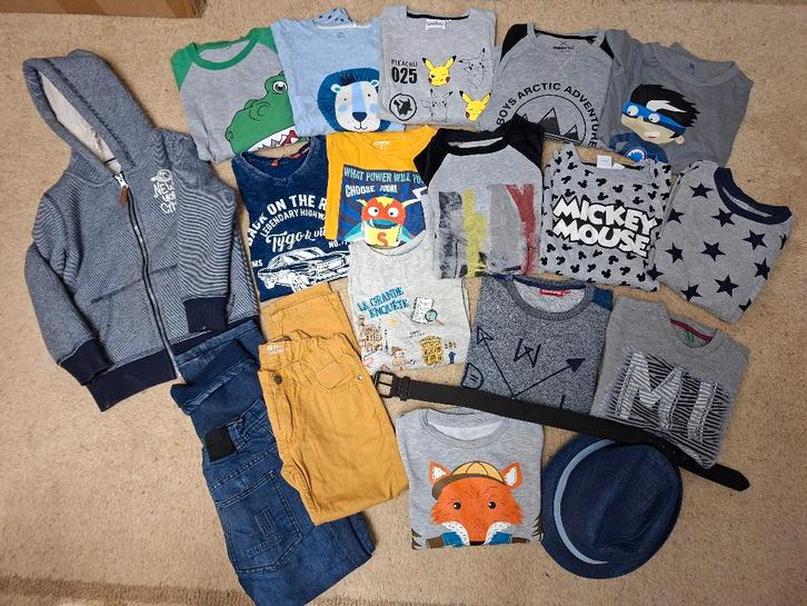 Pakket winterkleding jongens maat 122-128, Kinderen en Baby's, Kinderkleding | Maat 122, Zo goed als nieuw, Jongen, Setje, Ophalen of Verzenden