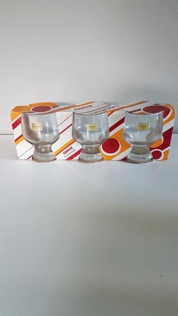 Vintage set Luminarc Narvik glazen. Nog ingepakt. NIEUW, Enlèvement ou Envoi