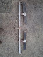 Dissel/ boom plus 2 zwenkels voor dubbelspan, Animaux & Accessoires, Chevaux & Poneys | Brides & Harnachement, Enlèvement