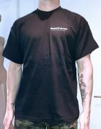 Zwarte T-Shirt heren Body & Fit S-M, Kleding | Heren, Nieuw, Maat 48/50 (M), Zwart, Verzenden