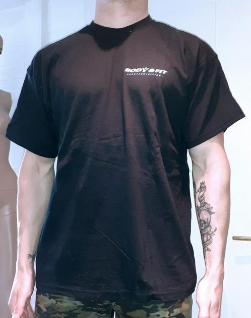Zwarte T-Shirt heren Body & Fit S-M, Vêtements | Hommes, T-shirts, Neuf, Taille 48/50 (M), Noir, Envoi