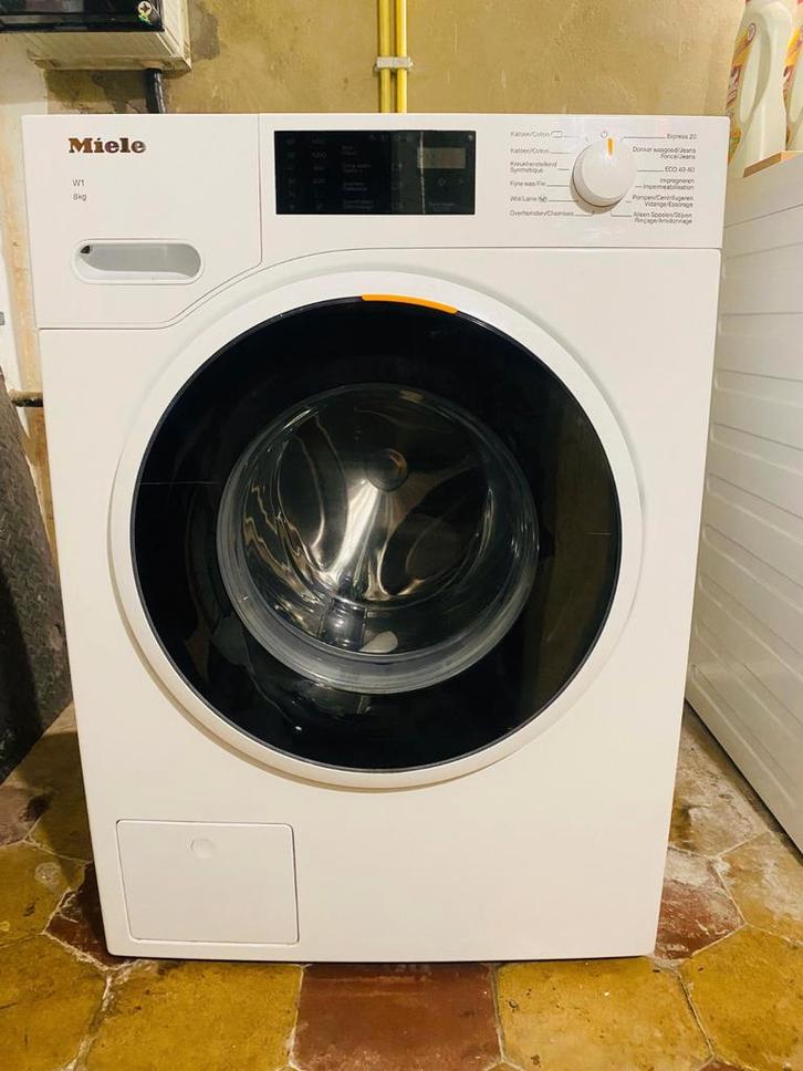 Lave-linge Miele W1 – Très bon état, Elektronische apparatuur, Wasmachines, Zo goed als nieuw, Ophalen