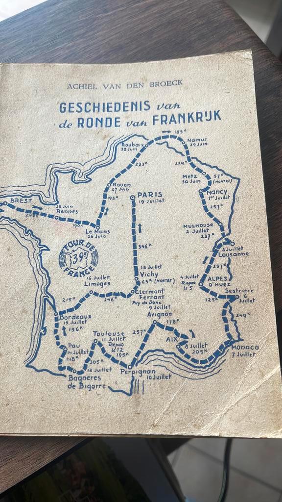 Geschiedenis van de Ronde van Frankrijk van 1949, 39e., Boeken, Sportboeken, Gelezen, Lopen en Fietsen, Ophalen of Verzenden