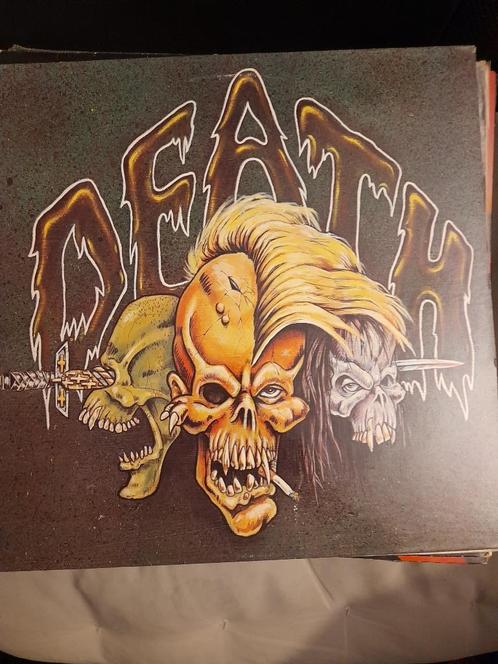 lp - various - complete death, Cd's en Dvd's, Vinyl | Hardrock en Metal, Gebruikt, Ophalen of Verzenden