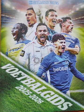 VOETBALGIDS 2025 -2026 van HLN > zie foto's voor alle inhoud beschikbaar voor biedingen