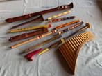 houten fluiten, Muziek en Instrumenten, Ophalen of Verzenden, Zo goed als nieuw, Overige typen
