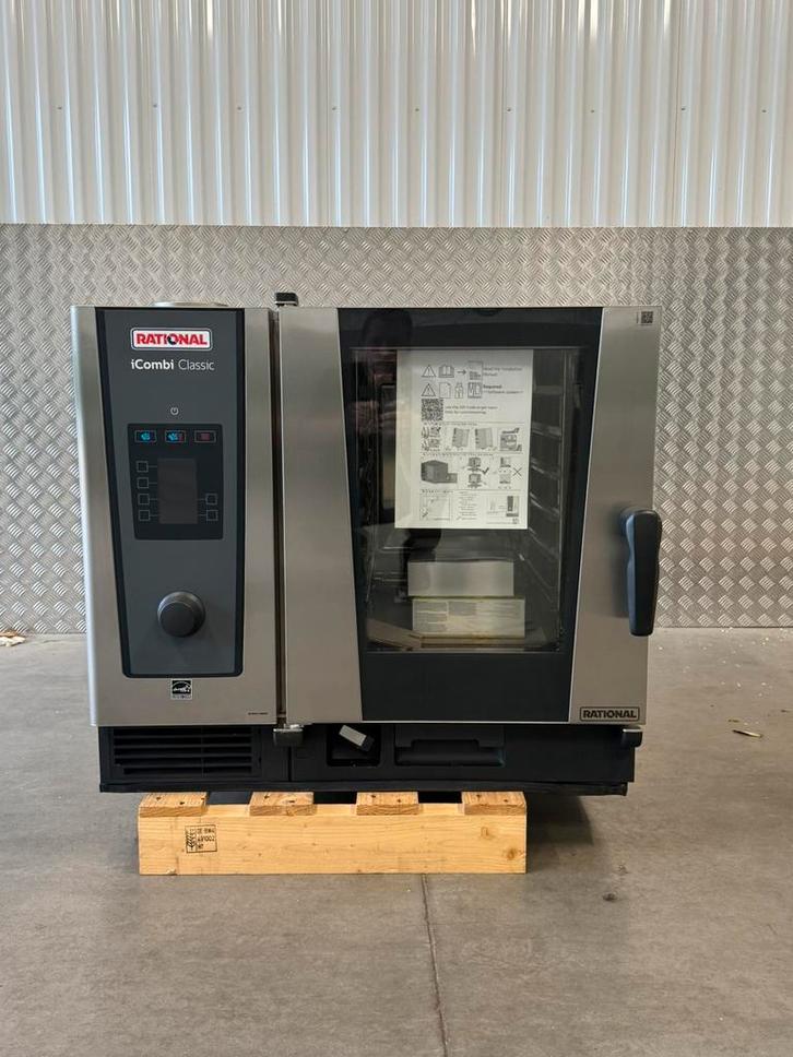 Rational icombi classic 6 niveau (2023) op gas., Zakelijke goederen, Horeca | Keukenapparatuur, Ovens, Microgolfovens en Steamers