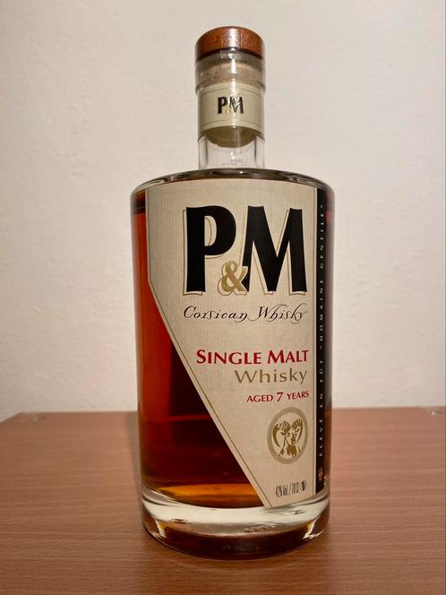 Whisky P&M 7 Years Old, Limited Edition of 3500, Collections, Vins, Pleine, Enlèvement ou Envoi