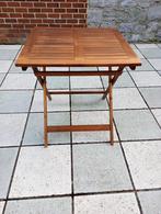 tables de jardin en bois avec chaises, Bois, Enlèvement, Utilisé, Carré