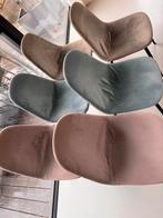 6 stoelen in stof, Huis en Inrichting, Stoelen, Ophalen, Gebruikt, Overige kleuren, Stof