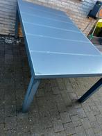 Table de jardin exterieur extensible + 6 chaises, Tuin en Terras, Ophalen, Gebruikt