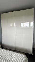 IKEA Pax, 2 x 200 met glanzende schuifdeuren, Huis en Inrichting, Ophalen, Zo goed als nieuw, Met deur(en)
