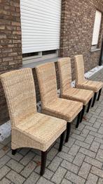 4 eetkamerstoelen in goede staat (spotprijsje), Huis en Inrichting, Stoelen, Ophalen, Zo goed als nieuw