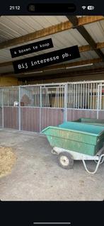 Voorwanden paardenstalling, Dieren en Toebehoren, Stalling, 2 of 3 paarden of pony's