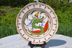 §  plat en faience dragon, Antiek en Kunst, Antiek | Keramiek en Aardewerk, Ophalen of Verzenden