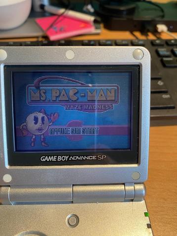 Miss Pac-Man Nintendo GBA-inktpatroon beschikbaar voor biedingen