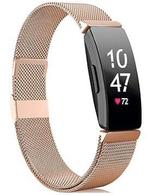 Bracelet rose gold pour Fitbit Inspire, Sport en Fitness, Ophalen of Verzenden