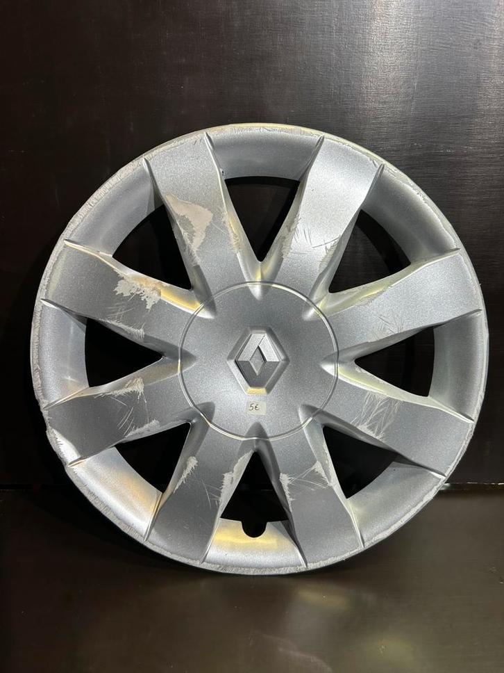 1 Renault Clio Megane Modus Twingo Kangoo 15" wieldop, Auto diversen, Wieldoppen, Gebruikt, Ophalen of Verzenden