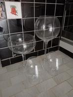 2 Grote wijnglazen + 2 grote aperitief glazen, Verzamelen, Glas en Drinkglazen, Ophalen, Zo goed als nieuw, Borrel- of Shotglas