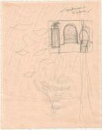 René Magritte (?) dubbelzijdig tekening, Ophalen of Verzenden
