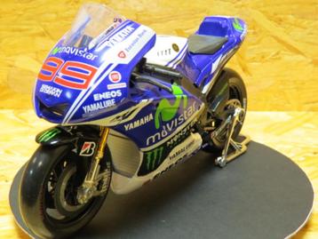 Jorge Lorenzo Yamaha YZR M1 Movistar 2014 1:10 MotoGP Monste beschikbaar voor biedingen