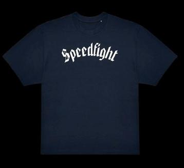 Speedfight 2 T-shirt (gloednieuw) Blauw/Wit/licht bruin beschikbaar voor biedingen