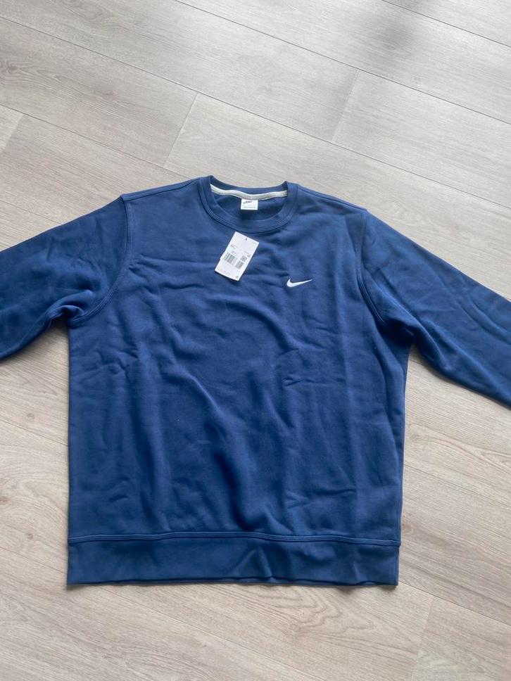 Titel: Nike donkerblauwe sweater / trui – nieuw maat XXL, Kleding | Heren, Truien en Vesten, Nieuw, Overige maten, Blauw, Ophalen