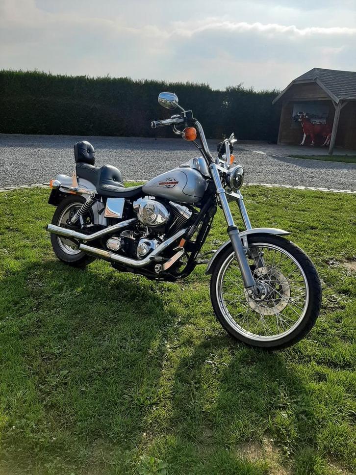 Wide glide 1450cc carburator oldtimer 9502kms, Motoren, Motoren | Harley-Davidson, Particulier, LED Verlichting, Ophalen
