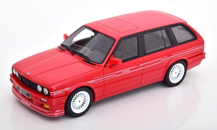 BMW Alpina B3 E30 Touring 2.7 Red Otto Mobile NIEUW 1/18, Hobby en Vrije tijd, Modelauto's | 1:18, Nieuw, Auto, OttOMobile, Ophalen of Verzenden