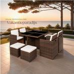 NIEUW 2025 LUXE 8 Persoons Loungemeubelset! €995,-, Ophalen of Verzenden, Nieuw