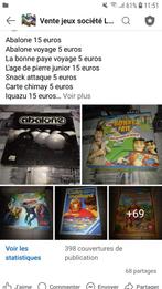 Jeu société, Ophalen