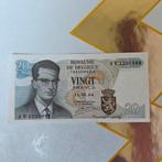 Bankbiljet 20 frank uit 1964, Ophalen, Los biljet