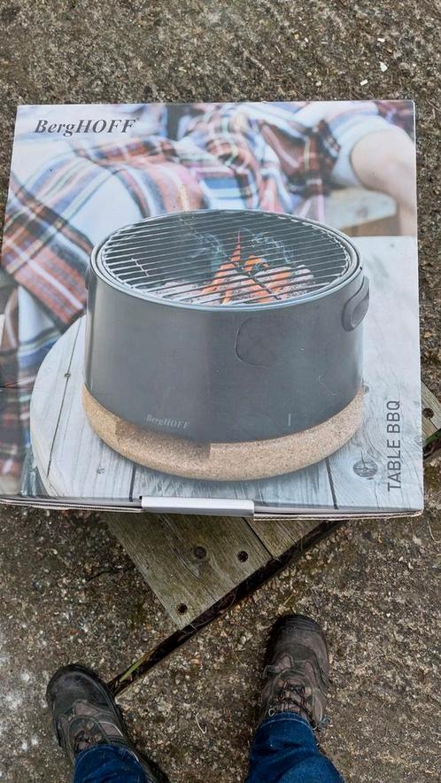 Tafelbarbecue Berghoff, Jardin & Terrasse, Accessoires pour le barbecue, Comme neuf, Enlèvement