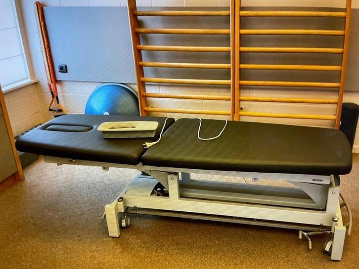 Elektrische behandeltafel Gymna Duo Luxe, Sport en Fitness, Massageproducten, Zo goed als nieuw, Massagetafel, Ophalen