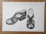 Dessin original : Chaussures, Enlèvement ou Envoi